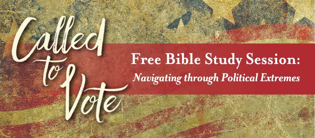 Called to Vote Free Bible Study Session