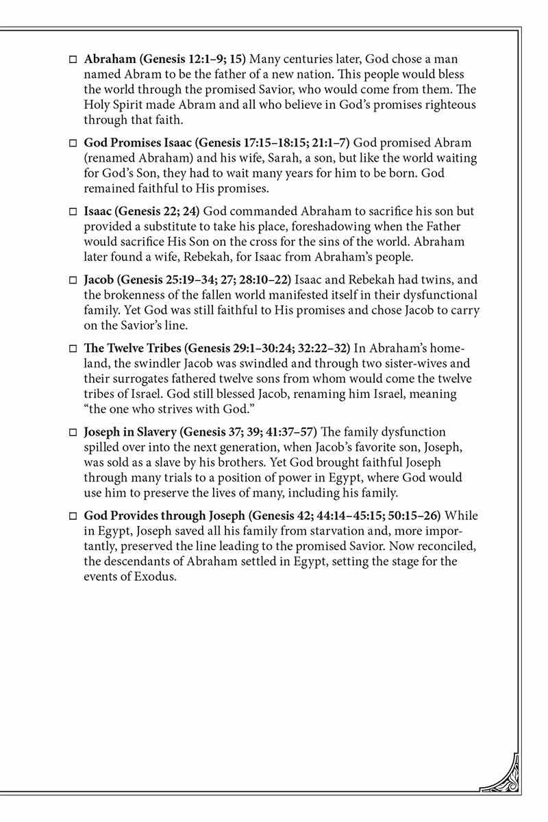 lutheran reader's bible page 34