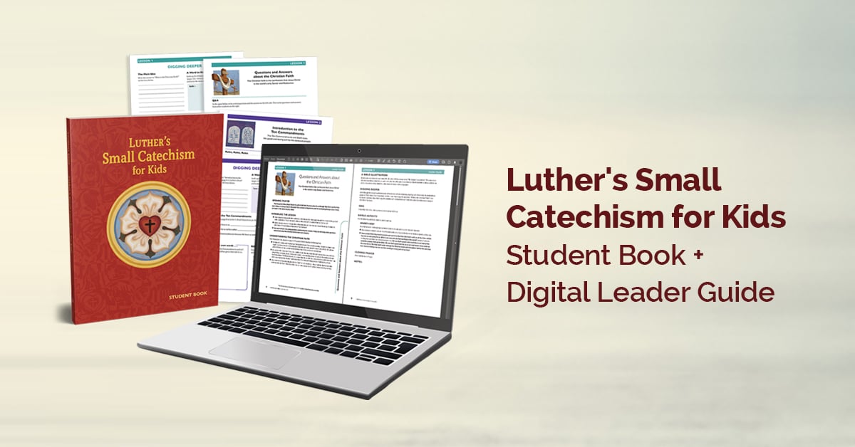 Catechism for Kids Curriculum Landing Page